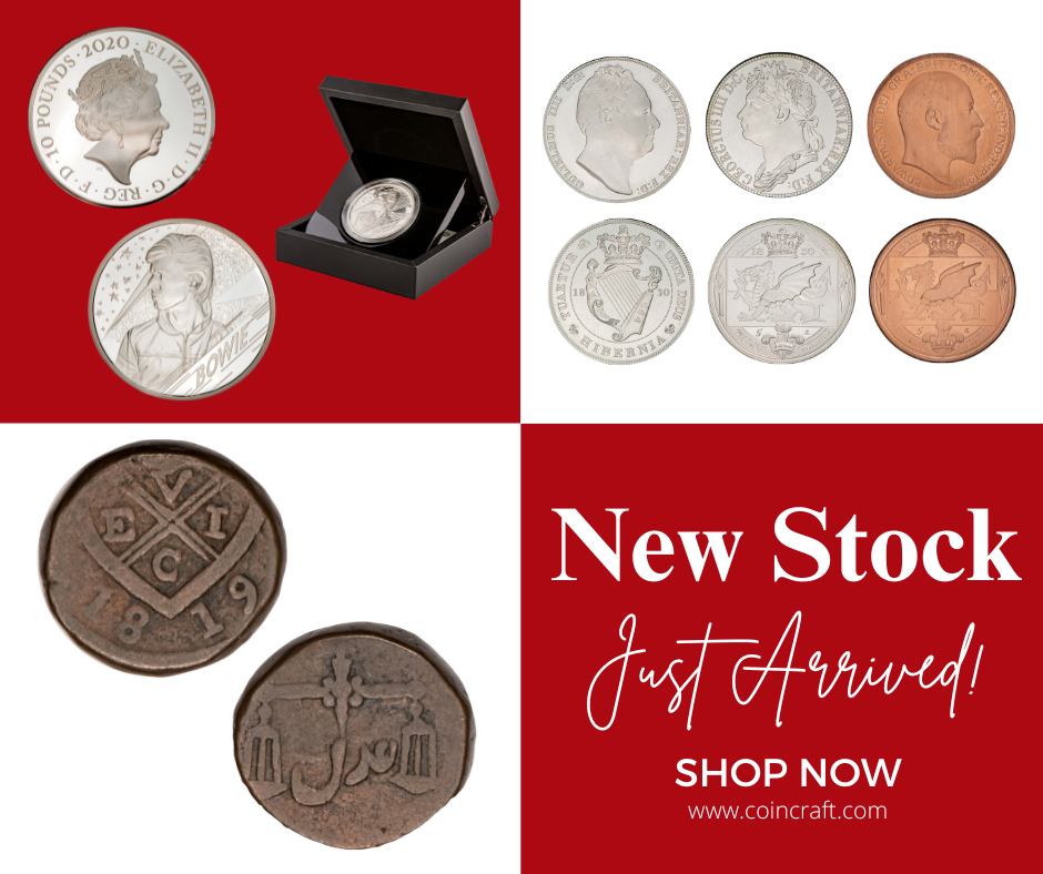 New Stock April Part 2 - Just Arrived - Coincraft